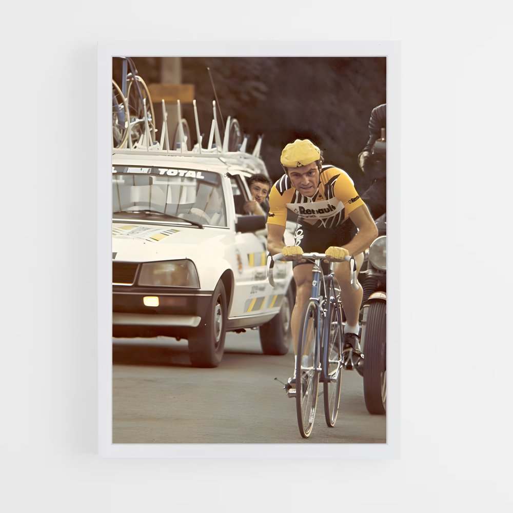 Poster Le Maillot Jaune – affiche Cyclisme (vue 3)